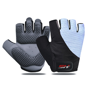Gants de musculation vierges, protection robuste des paumes, demi-doigts, pour la gym, impression personnalisée, fournisseur de gants d'entraînement fitness - Product Image 1