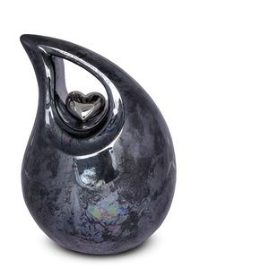 Decorative Teardrop Urn Featuring a <b>Graceful</b> Silhouette for Living Rooms Entryways and Sophisticated Interior Settings - Product Image 4