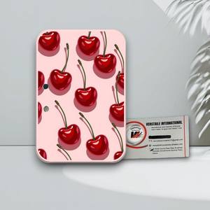 Plaques à cils magnétiques en acrylique en forme de cerise carrée, mignonnes, pour extensions de cils, marque privée, outils écologiques pour cils, vente en gros - Product Image 2