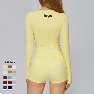 Vêtements de sport en gros : Veste de sport grande taille, vêtements de gym sans couture, leggings et ensembles soutien-gorge de yoga pour femmes - Product Image 2