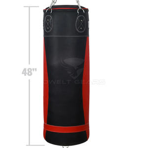 Sacs de frappe lourds en cuir réglables de haute qualité pour l'entraînement physique, durables, autoportants, OEM, pour la boxe et l'exercice en salle de sport - Product Image 6