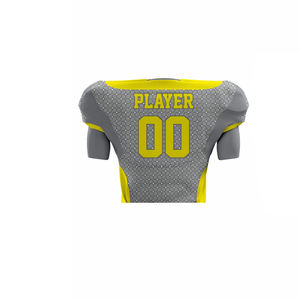 Uniforme de Fútbol Americano de Diseño Superior para Equipos, Unisex, Transpirable para Verano, Personalizable con Impresión del Nombre del Equipo - Product Image 4
