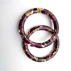 Bracelet en résine écologique de style traditionnel de qualité supérieure Belladec, bracelet pour femmes fait à la main, couleur personnalisée, bijoux de mode - Product Image 2