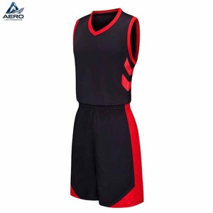 Nuevo Producto de Moda 2026, Uniforme de Baloncesto Deportivo Cómodo en Rojo y Negro, con Logotipo y Nombre del Equipo Impresos - Product Image 5