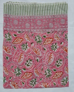 Cotton <b>Sarong</b> Pareo Beach Wrap, Hand Block Print <b>Bikini</b> Cover Up, Bohemian Lightweight Scarf for Women 100% Natural Cotton - Product Image 1