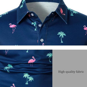 Servicio de Bordado de Logotipo Personalizado OEM, Camisetas Polo Sublimadas Transpirables para Hombre, 100% Algodón, Camiseta Polo Sublimada Personalizable para Hombre - Product Image 4