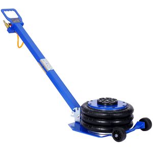 Martinetto Pneumatico Blu 3T con 3 Sacche, Capacità di Sollevamento 6600 libbre, 16 Pollici, Facilmente Pieghevole, Prodotto per Sicurezza e Protezione del Terreno - Product Image 2