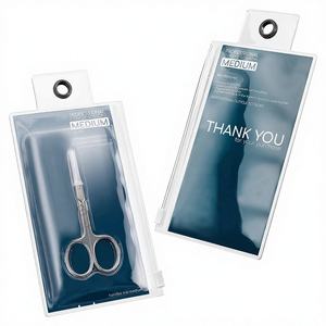 Ciseaux à cuticules en acier inoxydable à lame courbée pour droitiers, outil précis et durable pour la coupe des sourcils, des cils et des ongles - Product Image 1