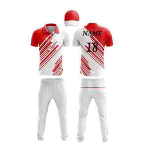 Custom Made OEM Wholesale <b>Cricket</b> Uniform Best Quality 100% Cotton Short Sleeve Breathable Premium Customized Color Size Logo - Product Image 4