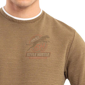 Sudaderas ligeras de diseño personalizado en color sólido para hombre, sudaderas básicas de alta calidad a precio económico para hombre - Product Image 4
