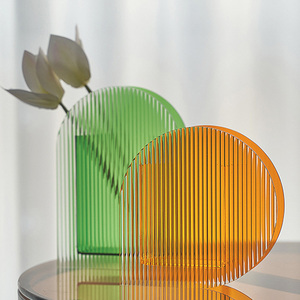 Jarrón acrílico para dormitorio, sala de estar, flores bonitas, jarrón decorativo transparente, adornos, jarrón acrílico, centros de mesa - Product Image 4