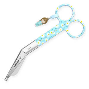 Ciseaux à pansements professionnels pour infirmières, en acier inoxydable, ciseaux de secours pour traumatismes, pointe arrondie pour une coupe sûre - Product Image 2