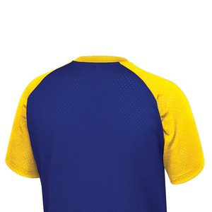 Camisetas de béisbol personalizadas azules y amarillas, colección 2026 - Product Image 5