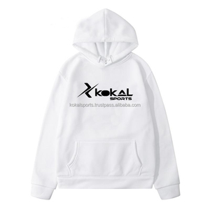 Sudadera con Capucha Kokal Sports para Hombre y Mujer, de Algodón/Poliéster, Invierno, Casual, Manga Larga, Talla Grande, Estampado Digital Sólido - Product Image 3