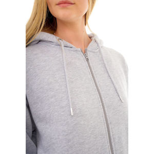Ropa de Mujer Más Vendida, Sudadera Corta de Manga Larga de Color Sólido, Sudadera con Cuello Redondo Personalizada, Sudadera Corta Bordada - Product Image 6