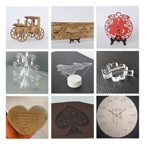 Petite découpeuse de gravure laser CO2 de haute qualité 6040 1390 6090 pour non-métal avec refroidissement par eau prend en charge le format AI - Product Image 3