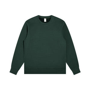 เสื้อสเวตเชิ้ตผู้ชายปักลายแฟชั่นใหม่ปี 2024 ผ้าฟลีซ 100% คอตตอน สีพื้นลำลอง ขายส่ง OEM ส่งออก คุณภาพสูง - Product Image 2