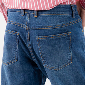 New Style <b>Men's</b> Denim <b>Jeans</b> Pants Made Denim <b>Jeans</b> <b>Men</b> <b>High</b> <b>Waisted</b> <b>Jeans</b> for <b>Men</b> Washed Breathable Denim Pant - Product Image 6