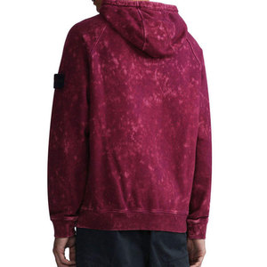 2026 Design <b>Men</b> Oversized Vintage Wash Hoodie Heavyweight Cotton Acid Wash Streetwear <b>Men's</b> Tie-Dye Hooded - Product Image 2
