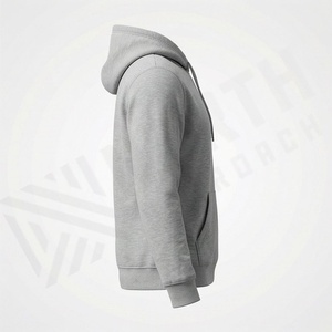 Sweat-shirts en polyester en gros, 280 GSM, légers, prix d'usine, doux et confortables, pour hommes, femmes, unisexe, vêtements personnalisés avec logo - Product Image 3