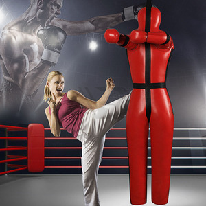 Maniquí de Dos Piernas para Entrenamiento de Simulacro de Incendios, Maniquí de Lucha MMA y Grappling, Sin Relleno, 130-155cm - Product Image 5