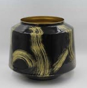 Premium Aluminium Copper Flower <b>Vase</b> Home Decor Modern Gold Marble Design Living Room Office Wedding Gift Sale - Product Image 1