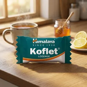 Tabletas de Extracto Herbal Koflet de Súper Calidad, Fórmula Ayurvédica Premium para el Cuidado de la Garganta, Frescura y Bienestar Diario - Product Image 4
