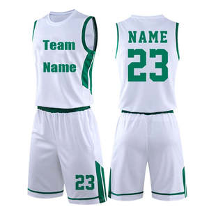 Wholesales Latest Best Sublimated Reversible Custom Jerseys Design Cheap Basketball Uniform - Product Image 1
