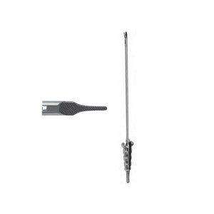 MIS Ryder Needle Holder Straight with Lock Narrow Jaws Tungsten Carbide Inserts 5mm Shaft 17cm Working 30cm Overall – ZETOMEDPRO - Product Image 4