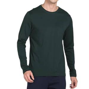T-shirt en coton à manches longues pour homme, respirant, décontracté, streetwear, coupe douce, fournisseur ODM - Product Image 6
