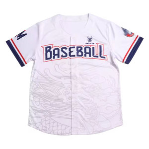 Camiseta de Béisbol de Talla Grande con MOQ Bajo, Camiseta Deportiva para Exteriores, Camiseta de Béisbol Cómoda - Product Image 1
