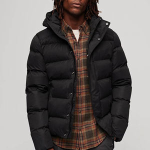 Veste matelassée rembourrée imperméable et coupe-vent pour homme avec logo personnalisé - Product Image 2