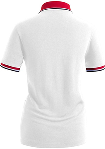 Polo de Mujer de Alta Calidad, Fabricante OEM, Manga Corta, Tejido Piqué, Transpirable, Informal, para Primavera/Verano - Product Image 3