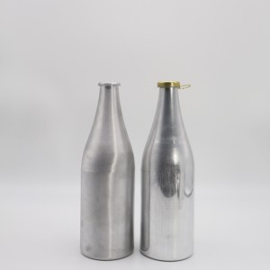 ขวดเครื่องดื่มอลูมิเนียมบริสุทธิ์ 99.7% ขายส่ง เป็นมิตรกับสิ่งแวดล้อม นำกลับมาใช้ใหม่ได้ รีไซเคิลได้ ฝาปิดแบบ ROPP ดีไซน์ปิดผนึกแน่น ผลิตในเวียดนาม - Product Image 1