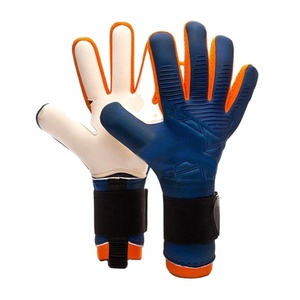 Proveedor Directo de Fábrica, Guantes Profesionales de Portero de Fútbol para Exteriores, de Cuero, con Dedos Completos y Correa de Muñeca Ajustable para Adultos - Product Image 5