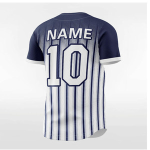 Jersey de Béisbol Personalizado de Talla Grande, Precio Directo de Fábrica del Mejor Fabricante, Servicios OEM, Jersey de Béisbol Morado Transpirable - Product Image 5