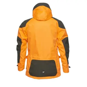En kaliteli dış dağ avcılık tasarımları erkek Rip-Stop ceketler 100% Polyester kumaş üreticisi B2B şirket