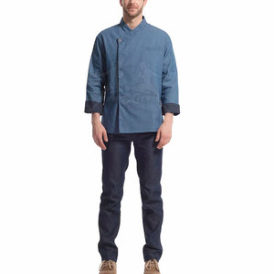 Uniforme de chef durable, uniforme de chef de qualité supérieure, matériau doux avec design respirant et coupe confortable pour le service en restaurant - Product Image 4
