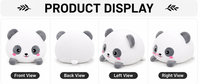 Panda-Kissen Plüschkissen Weiches Spielzeug Niedliches Panda-förmiges Kissen Sofa-Bett-Deko Kindergeschenk OEM Großhandel Plüschkissen Stofftier