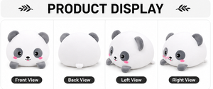 Almohada de Peluche Panda, Cojín Suave con Forma de Panda, Decoración para Sofá y Cama, Regalo para Niños, Venta al por Mayor OEM, Cojín de Peluche, Animal de Peluche - Product Image 4