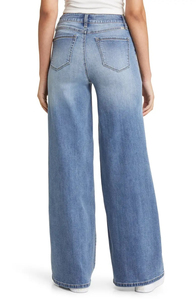 Pantalones Vaqueros de Tallas Grandes para Mujer, de Cintura Alta, Elásticos, de Mezclilla, al por Mayor, Ajuste Curvo Personalizado, con Efecto Levanta Glúteos - Product Image 4