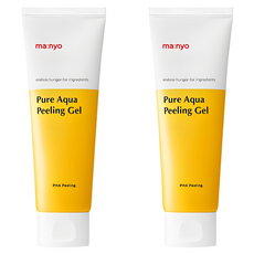 Gel exfoliant purifiant Manyo Factory Pure Aqua 120ml (lot de 2) – Exfoliant visage bio à l'acide hyaluronique – En promotion - Product Image 1