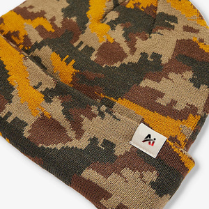 Gorro de punto personalizado con logotipo, venta al por mayor, OEM, alta calidad, para adultos, 100% acrílico, gorro holgado de invierno, proveedor. - Product Image 3