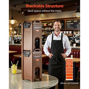 Food-Grade 5 Gal/19L Thermal <b>Drink</b> <b>Dispenser</b> Insulated Beverage Server with Spigot Handle Hot Cold Beverage <b>Dispenser</b> - Product Image 5