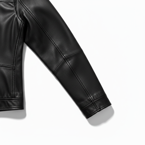 Fashion Clothing <b>Leather</b> <b>Jacket</b> For <b>Men</b> High Quality <b>Leather</b> <b>Jacket</b> Customized Logo <b>Leather</b> <b>Jacket</b> - Product Image 4
