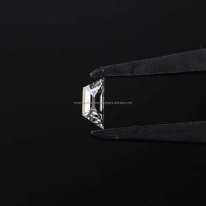 Laboratorio certificado HPHT cultivado 0.2ct/PC Blanco trapezoidal brillante CVD Excelente corte Laboratorio creado Diamantes sueltos India para GIA Disponible - Product Image 2