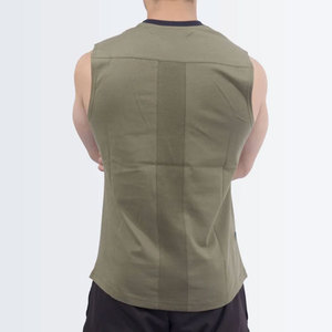 Top Corto sin Mangas de Algodón 100% Elástico con Diseño de Panel Personalizado, Dobladillo Curvo y Corte Regular para Verano - Product Image 5