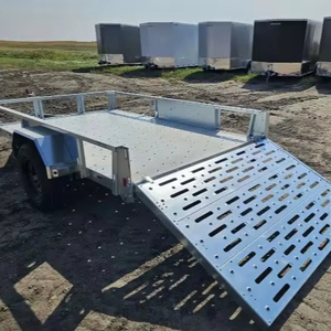 รถพ่วงเหล็กชุบสังกะสีขนาด 6' x 10' สำหรับงานหนัก ราคาประหยัด - Product Image 5