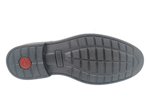 Zapatos Oxford de Vestir para Hombre, Negros, de Cuero Vacuno, con Cordones, Punta Redonda, para Oficina y Carrera Profesional, Color Sólido, Suela de Goma, para Todas las Temporadas - Product Image 4