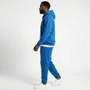 Conjunto de Chándal de 2 Piezas para Hombre: Sudadera con Cremallera y Pantalones de Felpa Cómodos y Suaves, Fabricante OEM Personalizado al por Mayor - Product Image 3